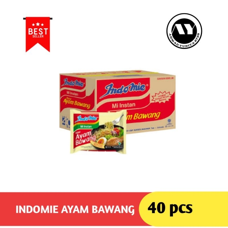 

indomie instan ayam bawang isi 40pcs