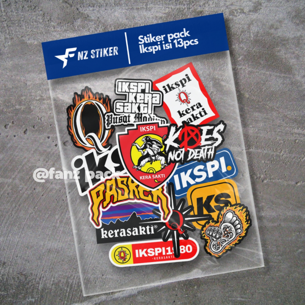 

STIKER IKSPI KERA SAKTI ISI 13pcs - ANTI AIR, STIKER PERGURUAN | STIKER SILAT, HELM, LAPTOP, CASE HP VOL 14