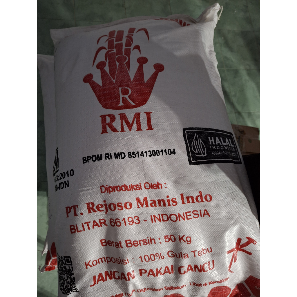 

1 Karung 50 kg Gula RMI Rejoso Manis Indo