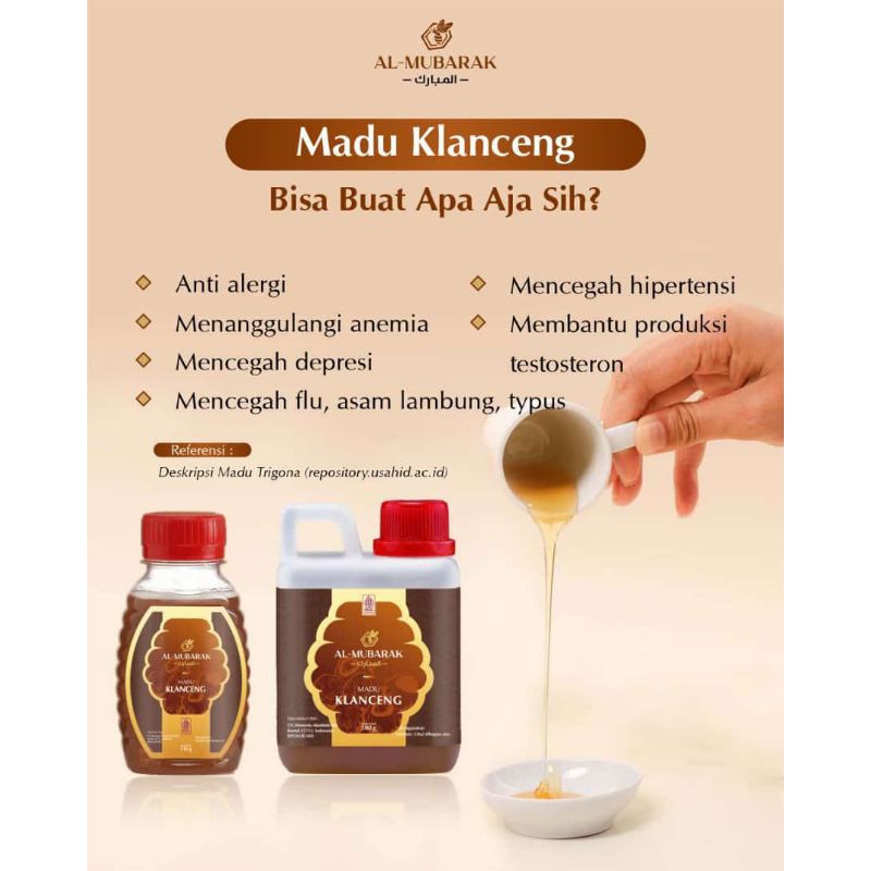 

Madu Klanceng 130gr