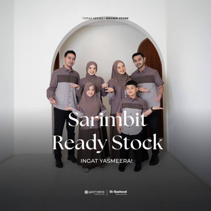 SARIMBIT 2025 TOPAZ - BROWN STONE | YASMEERA