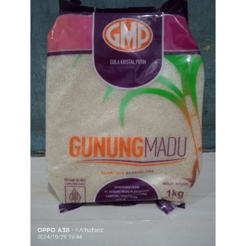 

Gula pasir GMP Gula pasir Gunung Madu 1 kg