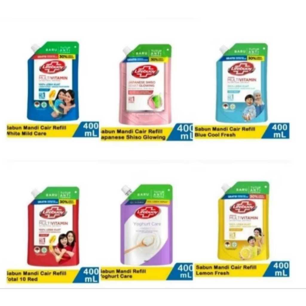 LIFEBUOY SABUN CAIR 400ML