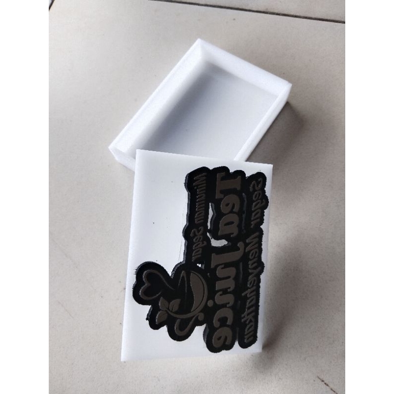 

stempel plastik cup mug gelas ukuran 7cm
