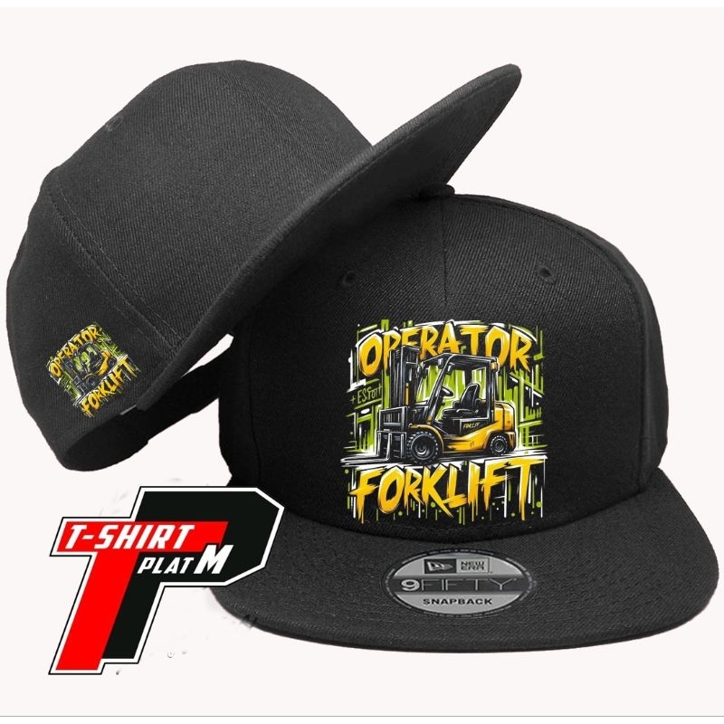 Topi Operator Forklift Snapback