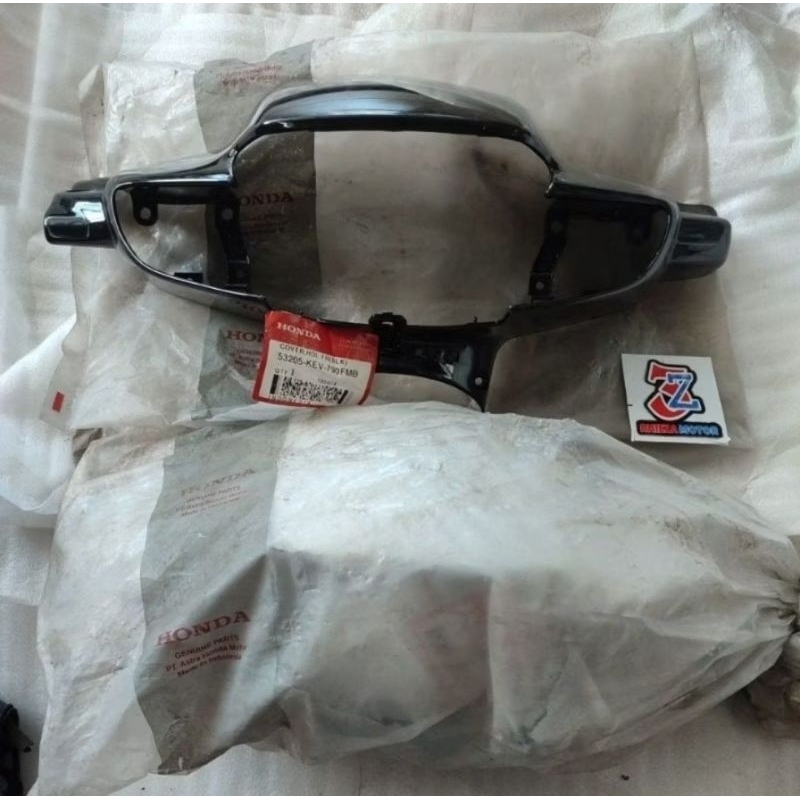 Batok lampu depan Supra 100 X 100 Lama Old non cakram (tromol) KEV hitam FMB original AHM nos / 5320