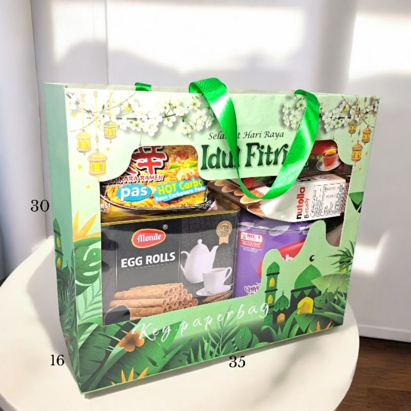 

Paper Bag Lebaran Idul Fitri Uk 35x16x30 Variasi Mika