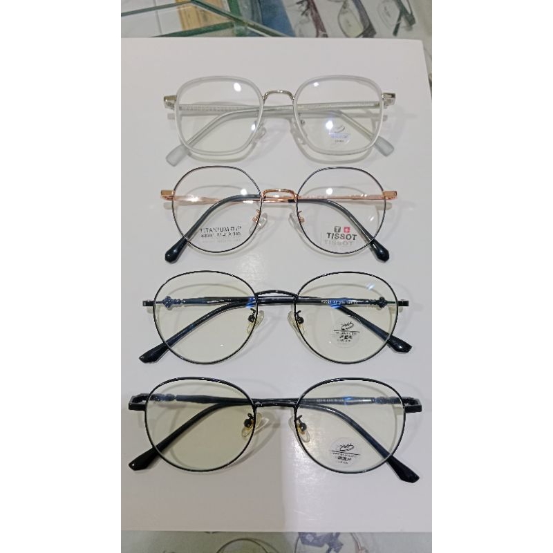 TISOT (titanium premium) + lensa anti radiasi uv