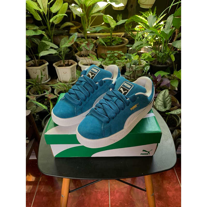 puma suede xl blue ocean tropic original 395205-06
