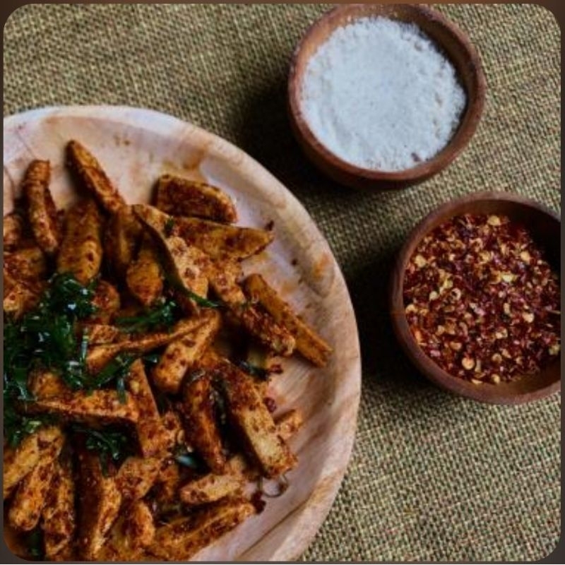 

MIX basreng kering dan makaroni kering daun jeruk