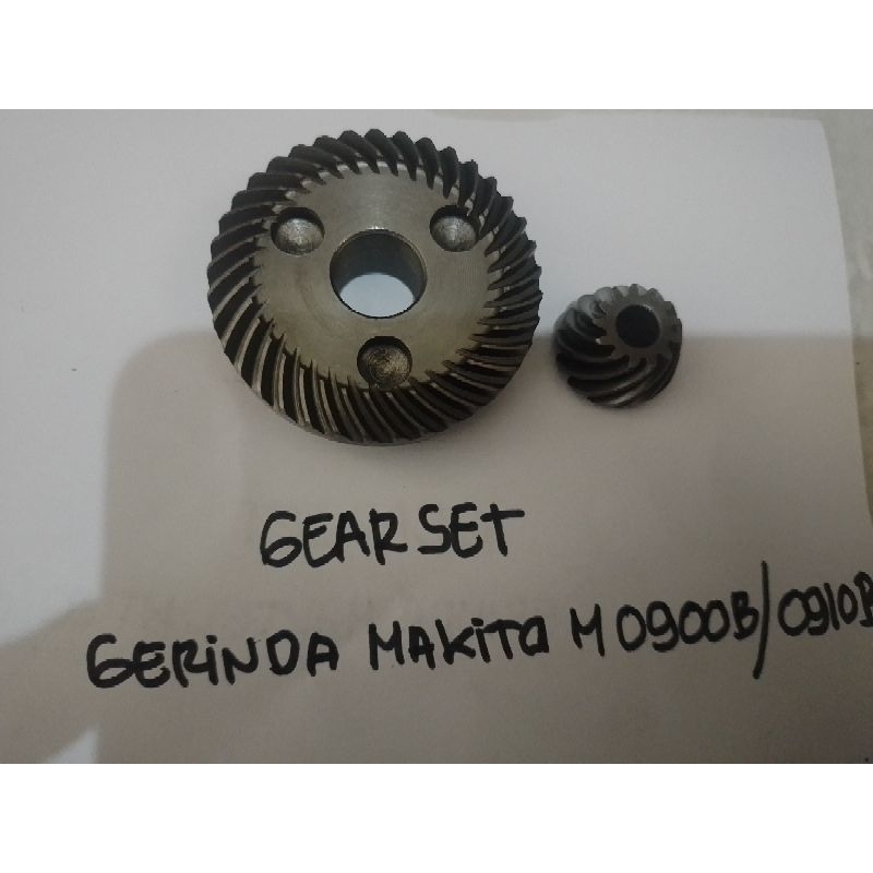 gear set gerinda makita m 0900b=m 0910b