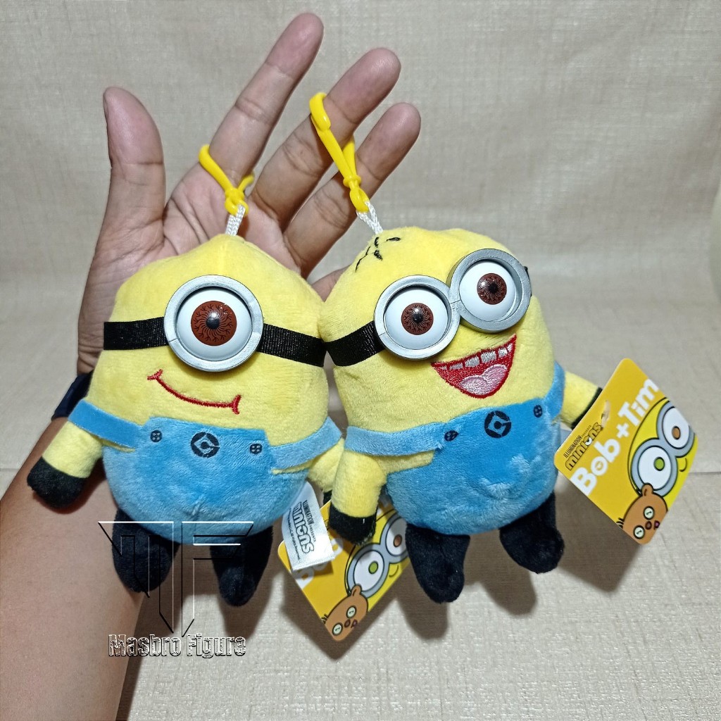 Gantungan Kunci / Gantungan Tas Boneka Minion Keychain Despicable Me Original
