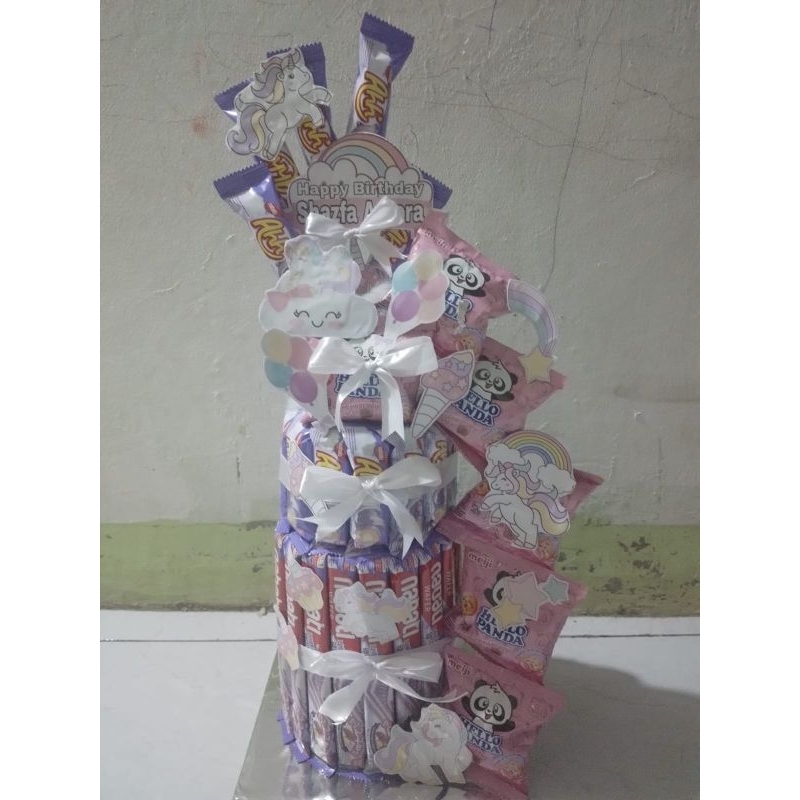 

Snack tower unicorn