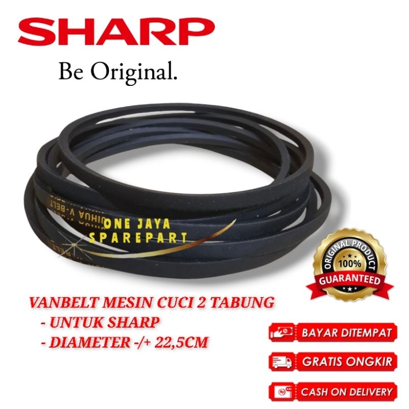 SHARP ES-T85CR VANBELT MESIN CUCI SHARP 2 TABUNG