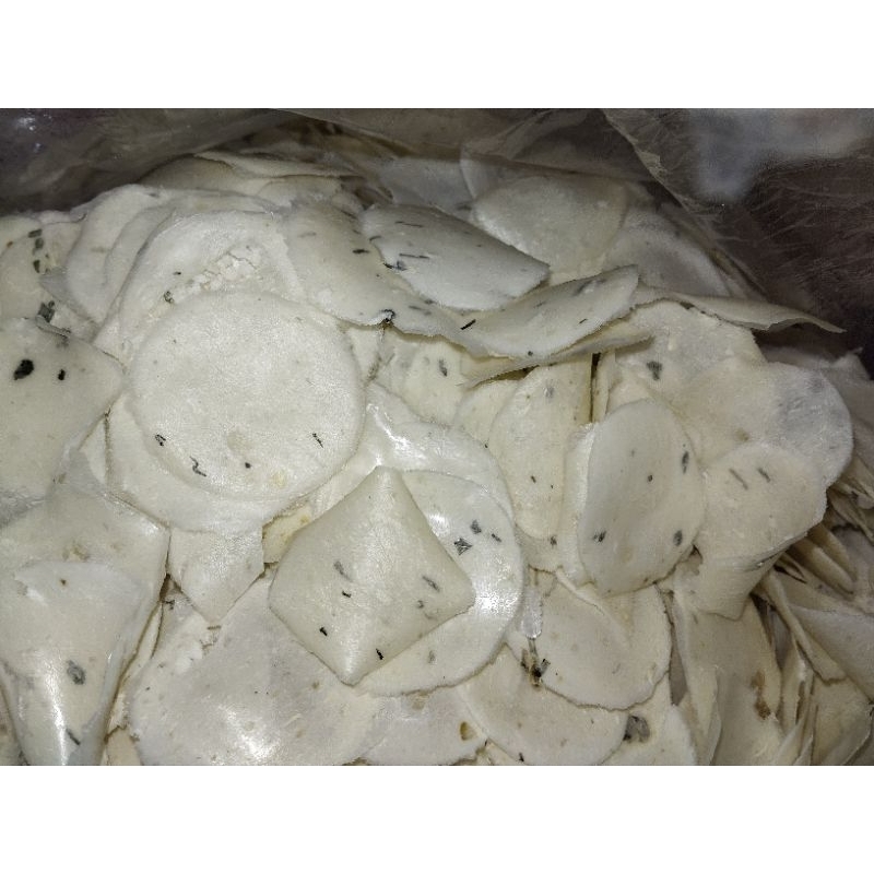 

(COD TERLARIS) 1kg opak koin opak singkong mentah wonosobo