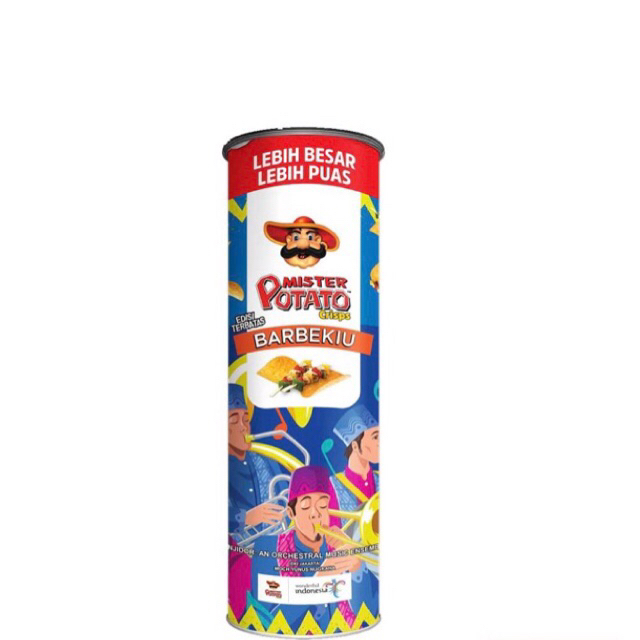 

Mister Potato Snack Crisps Barbeque 106G