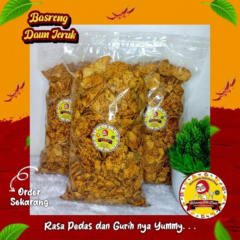 

Basreng Pedas Gurih Daun Jeruk Basreng Ikan Tuna Warung Teh Dede