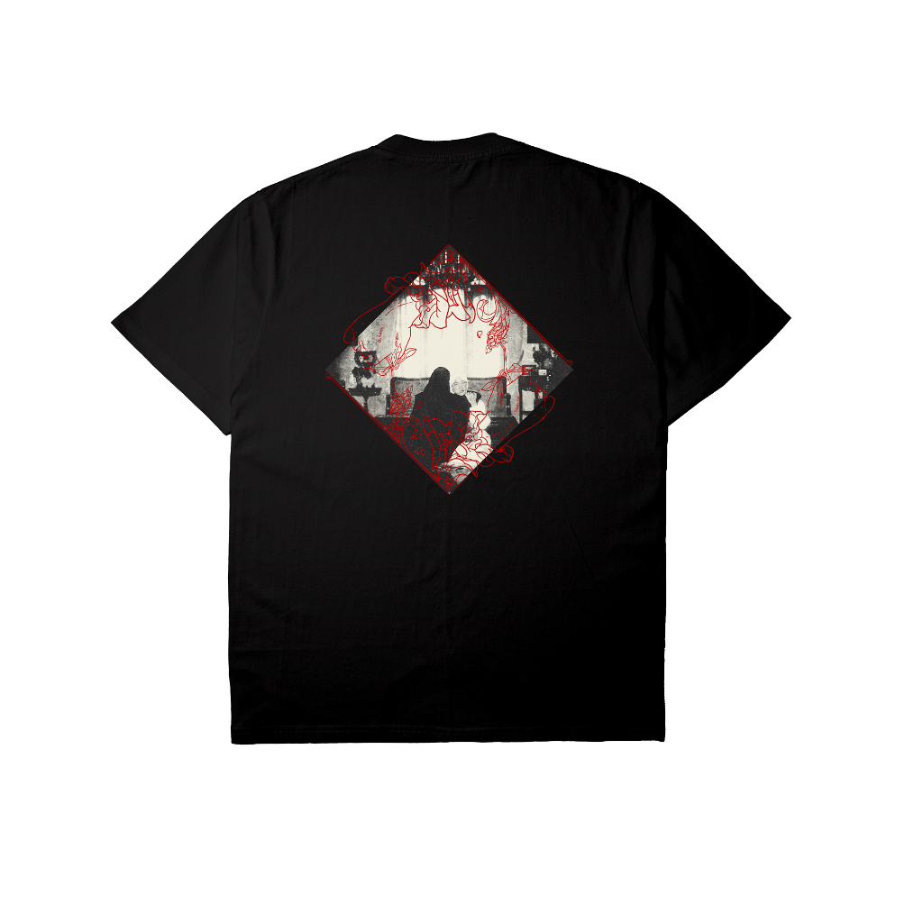 T-shirt Feby Putri - "Menyelimuti Raga" - Black