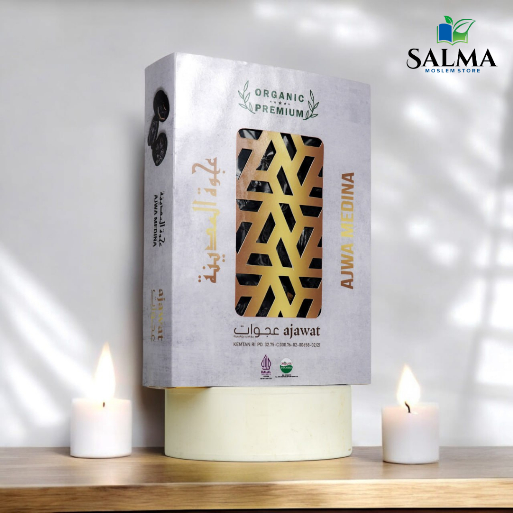 

Kurma AJWA 1kg Medina Organic Premium 1 kg Kurma Medina Ajawat Organik