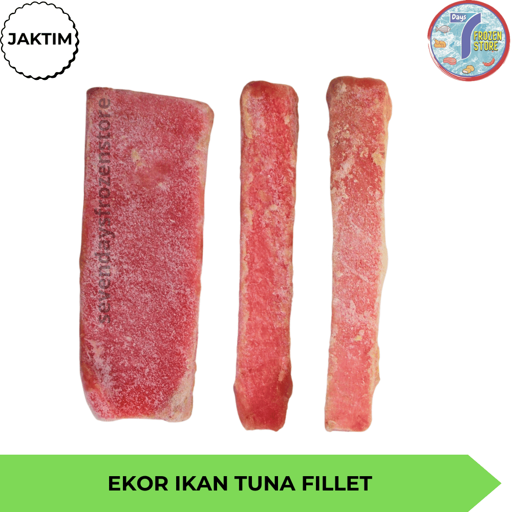

Ekor Ikan Tuna Fillet Beku Frozen 500 gr
