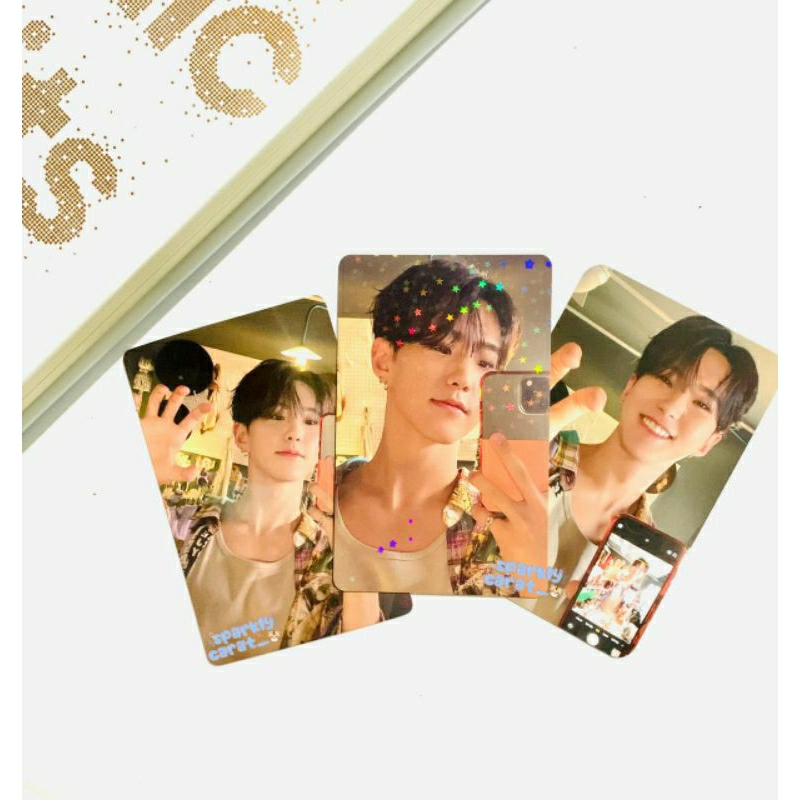 

Hoshi yizhiyu 1.0 beatroad weverse Japan luckydraw heavent Photocard Seventeen