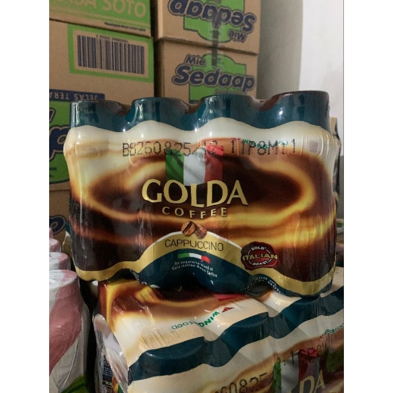 

Golda 1 pack 200ml isi 12 botol