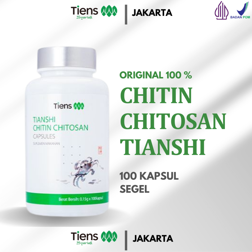 Chitin Chitosan Tiens Untuk Asam Lambung/Gerd/Maag