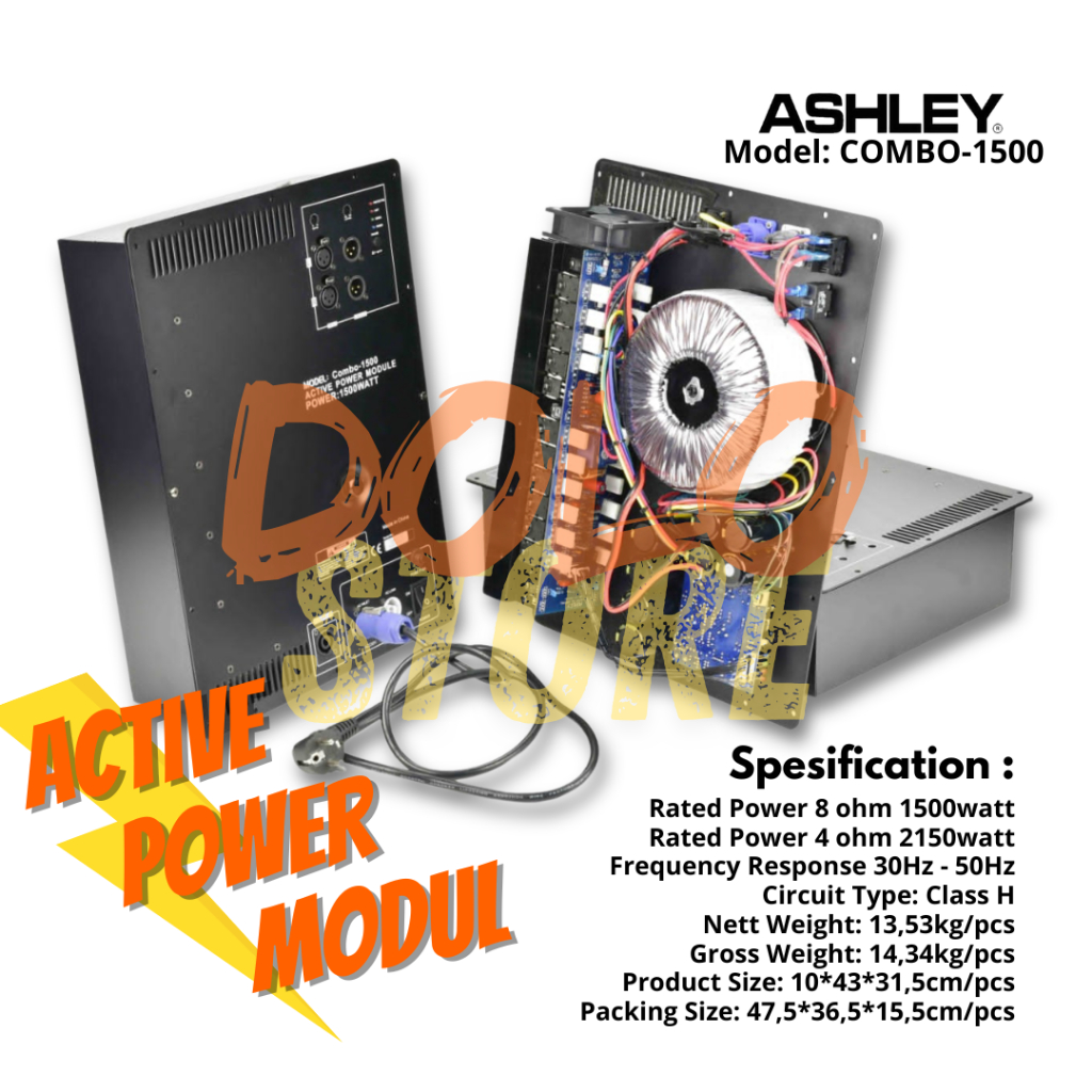 ORIGINAL PRODUK ASHLEY POWER CLASS H COMBO-1500