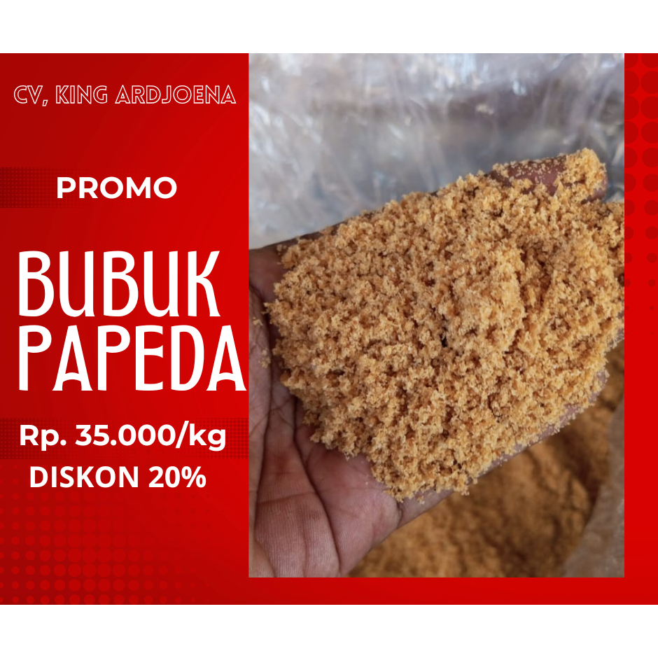 

Bumbu Cilung/Papeda Super Gurih 20KG Tekstur bumbu kasar dan berasa banget bawang.