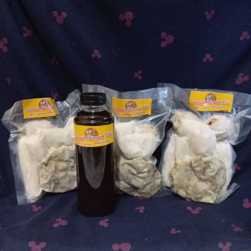 

paket pempek campur asli palembang