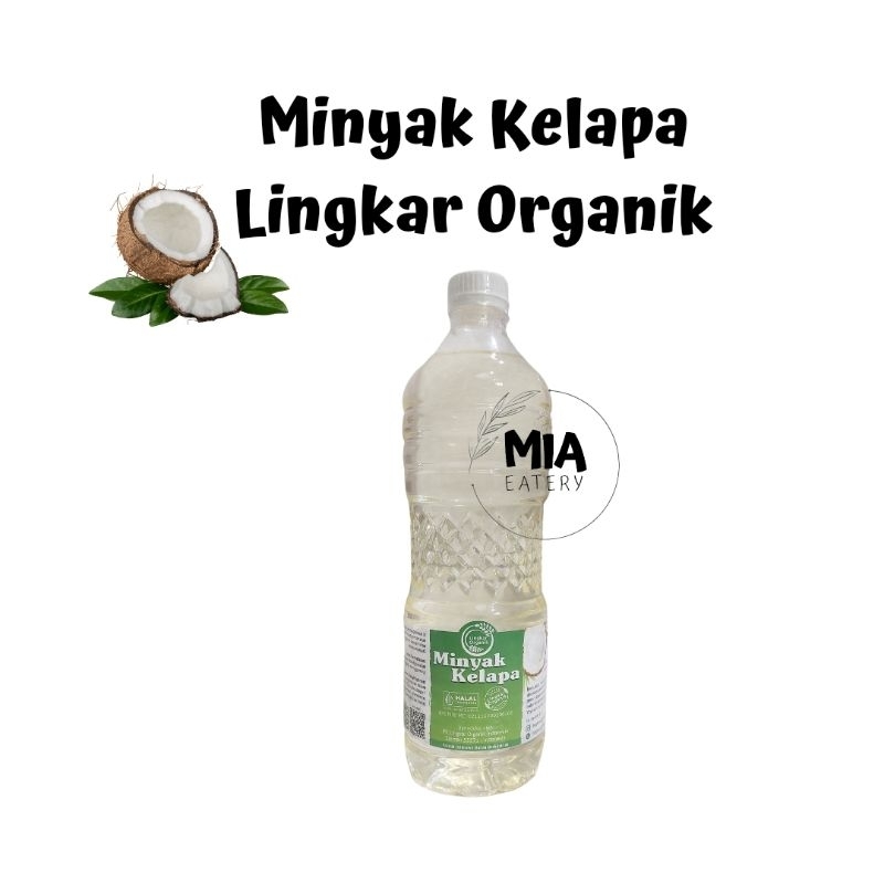 

Minyak Goreng Kelapa Lingkar Organik 1 liter Coconut cooking oil halal bpom