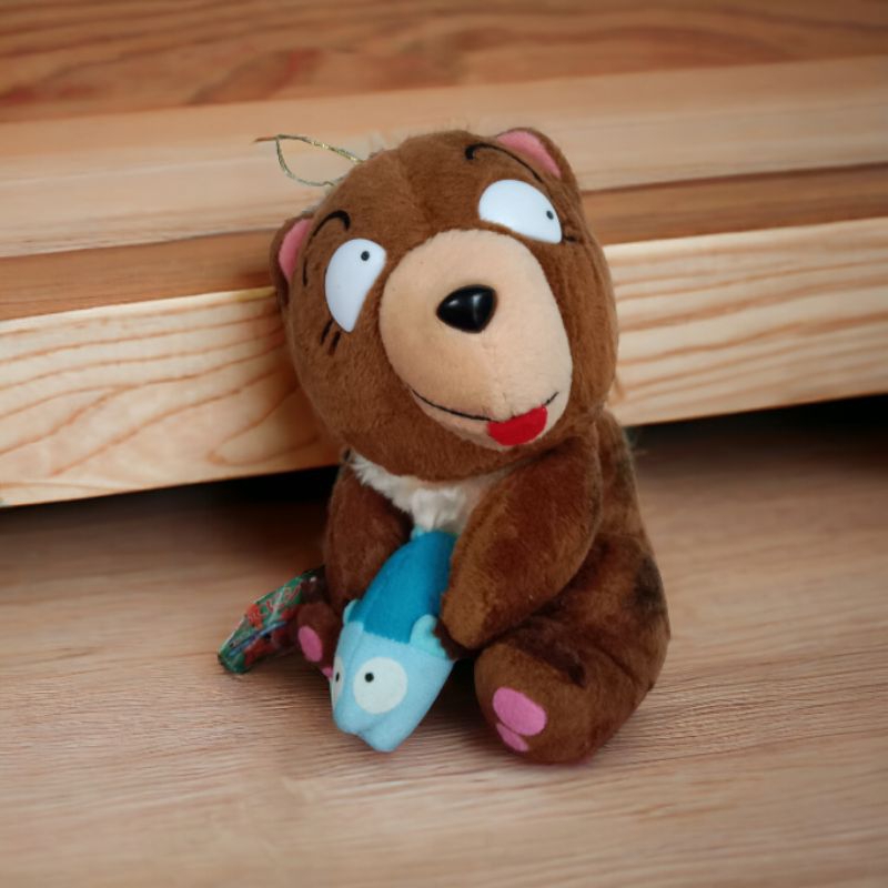 boneka beruang jepang jadul klasik