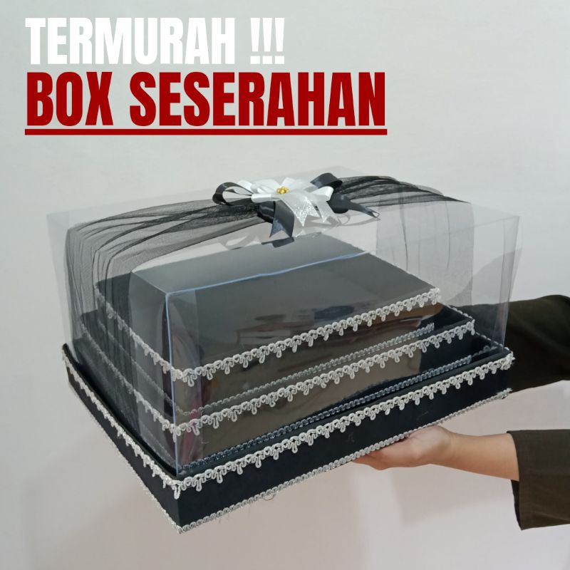 

KOTAK HANTARAN 1 SET BOX HANTARAN SESERAHAN PERNIKAHAN / KOTAK KADO