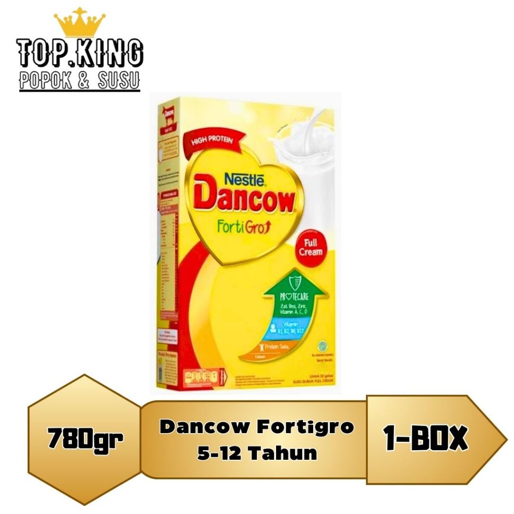 

Dancow FortiGro Usia 5-12 Tahun Fullcream, Instant, Coklat 780gr/top.kingg