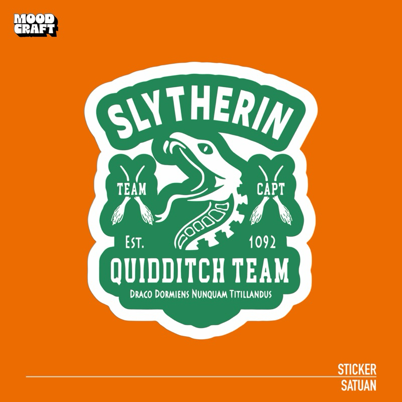 

Harry Potter Slytherin - Vinyl Sticker | SS - 052