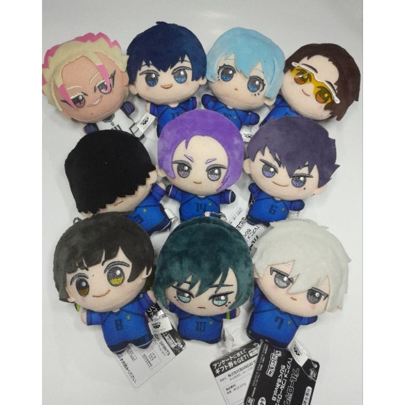 [READY STOCK] Blue Lock Chibigurumi Plush