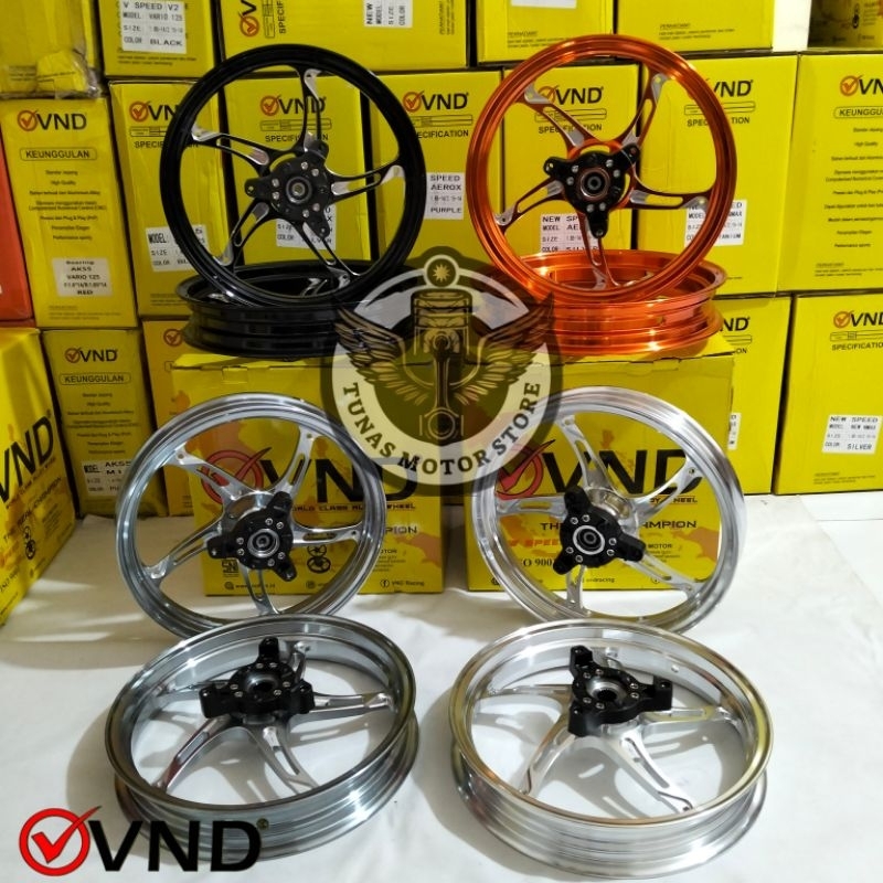VELG VND NEW SPEED NMAX TURBO NMAX NEW NMAX NEO S  AEROX OLD/ NEW VELG VND NEW SPEED MODEL BINTANG L