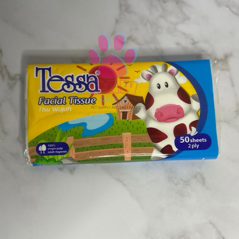 TISSUE TESSA FACIAL TRAVEL PACK/Tisu Wajah Travel Tessa