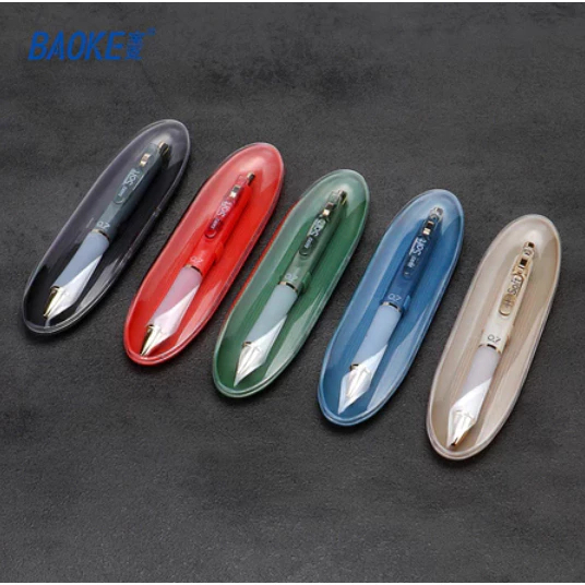 

BAOKE Pulpen Gel 5 Warna / Gel Pen Retractable Menulis Halus Dapat Ditarik 0.7mm Tinta Hitam PC3978