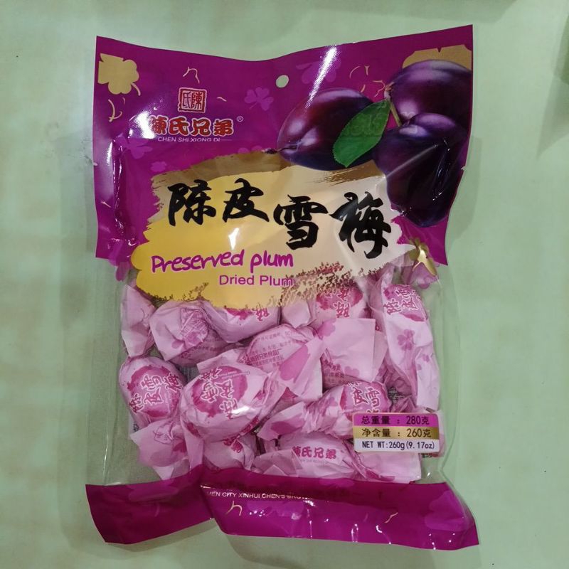 

manisan plum chen shi xiong di preserved plum