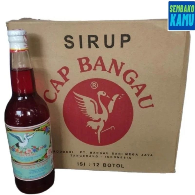 

Sirup Cap Bangau Sirop Bango Rasa Pisang Ambon 1 Dus Isi 12 Botol