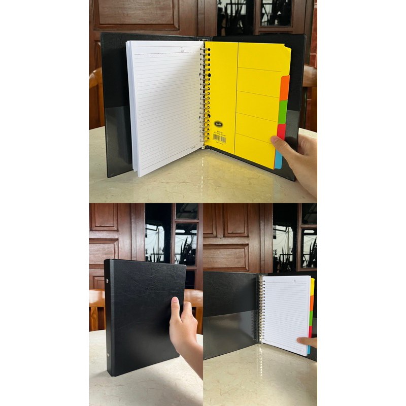 

Bantex Binder Note A5 20 Ring Besi Loose Leaf Multiring Binder Black 1324 10 Original