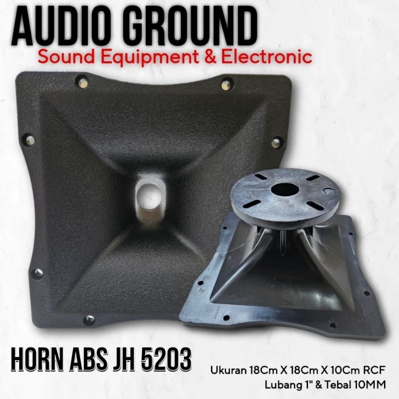 HORN ABS SEMI POLYCARBONATE 18X18Cm JH 5203 RCF ORI IMPORT