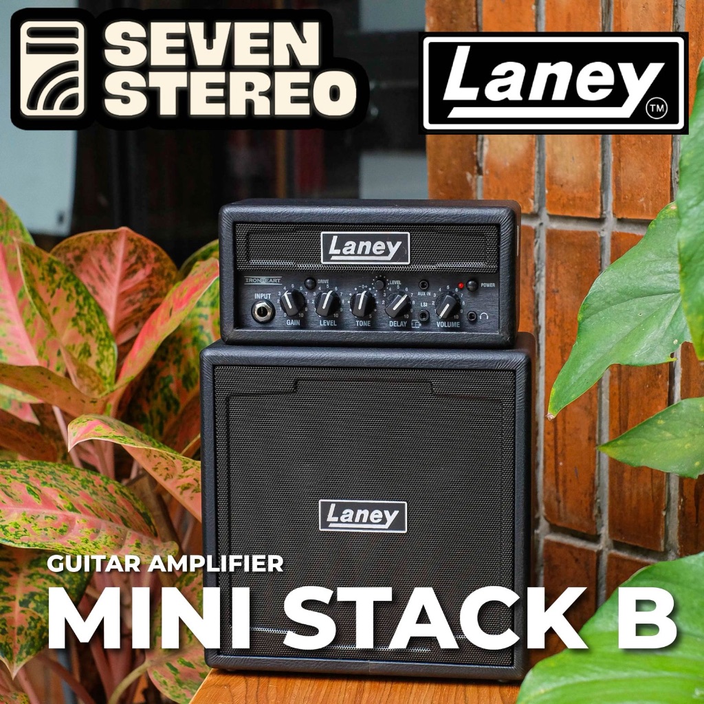 Laney Ministack-B-Iron Bluetooth Battery Powered Guitar Amp
