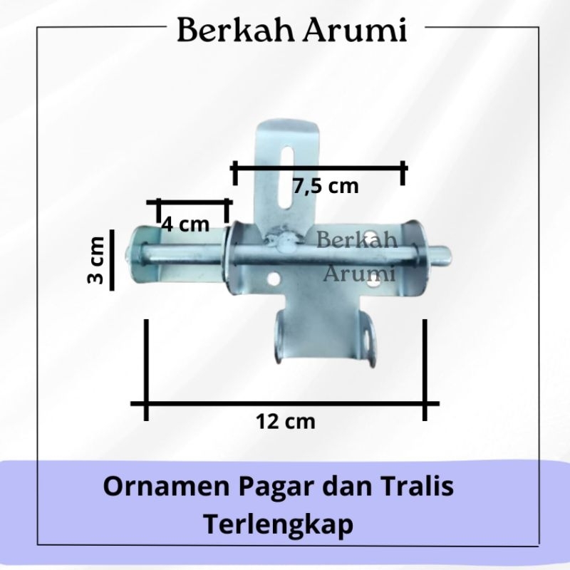 Grendel Pintu Gerbang Gudang Pintu Garasi Slot Kunci Pintu