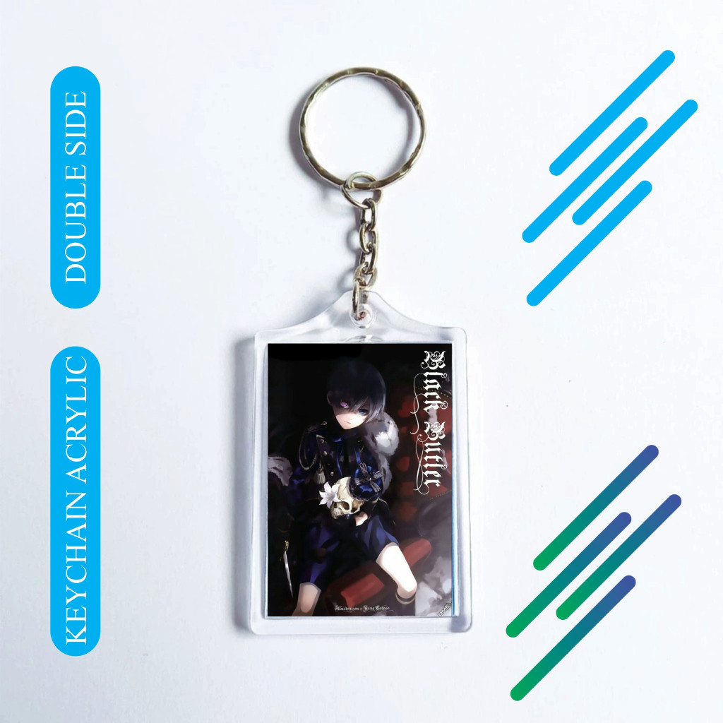 SIAP KIRIM Gantungan Kunci Anime Black Butler Ciel Phantomhive