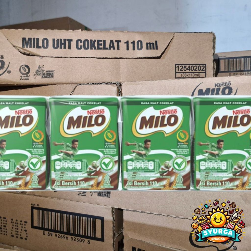 

MILO KOTAK UHT | SUSU MILO DUS 36@110ml