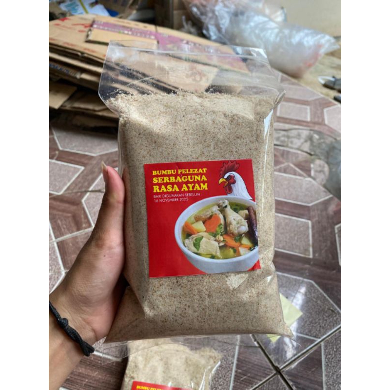 

BUMBU SERBAGUNA RASA AYAM KEMASAN 1KG GURIH BUAT KUAH BOCI, SEBLAK DAN BASO