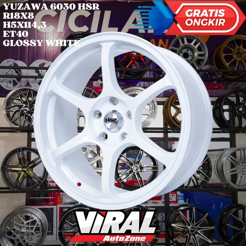 Velg Mobil TERIOS , RUSH , INNOVA , CIVIC , HSR YUZAWA RING 18 R18 MURAH