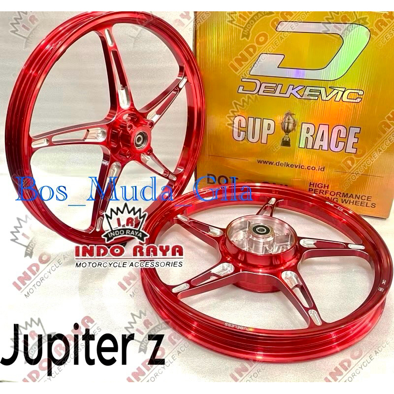 VELG DND KSPEED BINTANG LAUT JUPITER/VEGA Z.R/MX OLD/F1ZR,UK 1.40X17/1.60X17,VELG DELKEVIC K-SPEED .